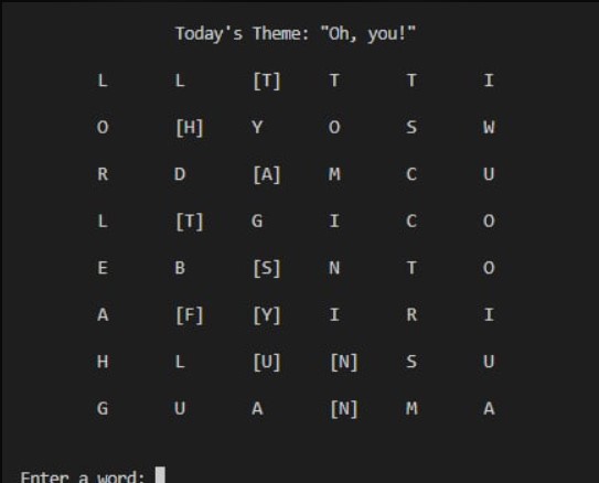 Python Crossword Puzzle